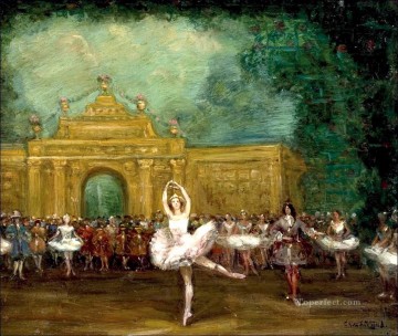 ballet ruso pavlova y nijinsky en pavillon d armide Serge Sudeikin Pinturas al óleo